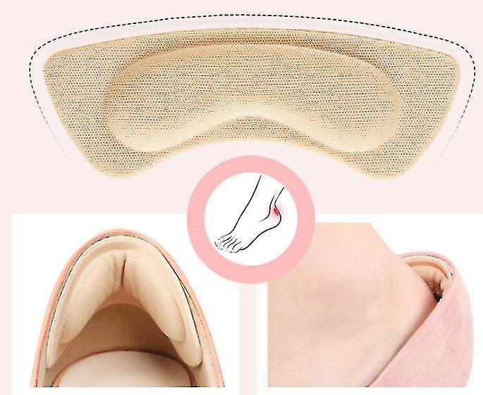Picture of Enhance Shoe Comfort with Self-Adhesive Heel Cushion Pads - 3 Pairs - Multicolor,Int: One size