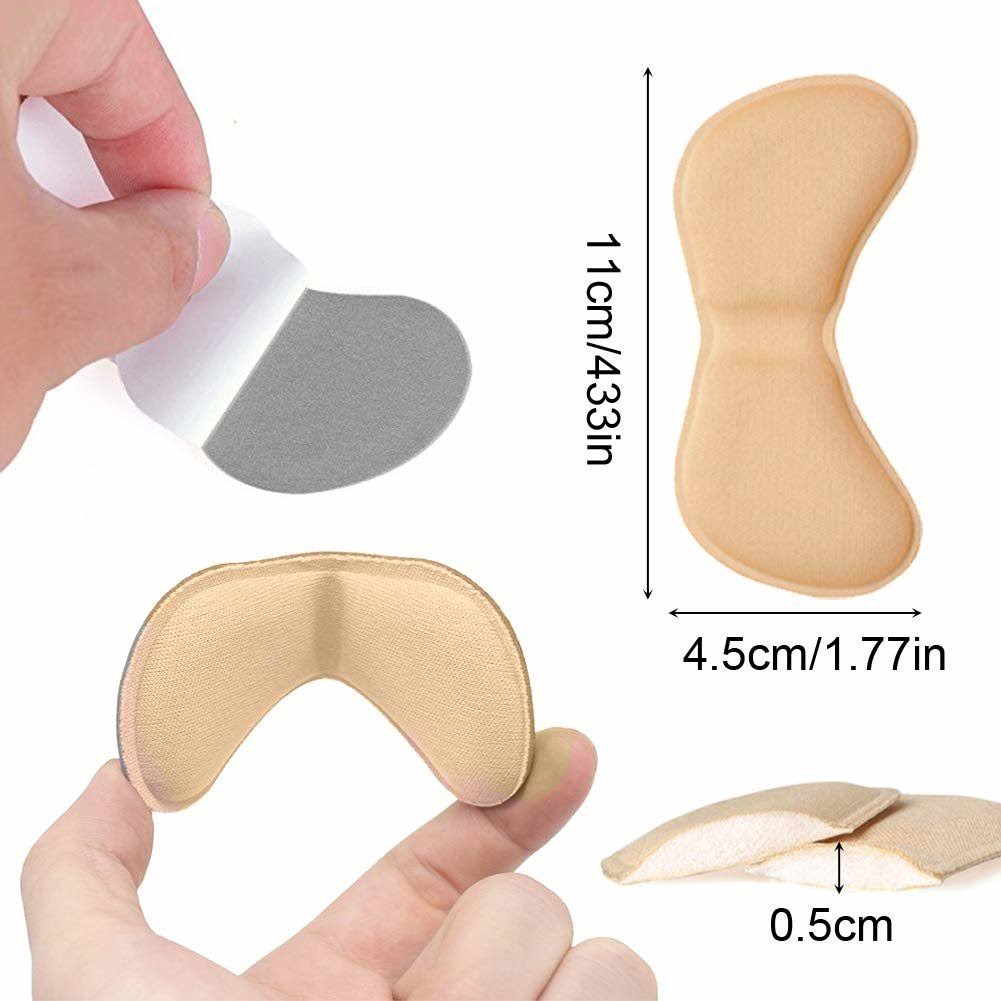 Picture of Enhance Shoe Comfort with Self-Adhesive Heel Cushion Pads - 3 Pairs - Multicolor,Int: One size