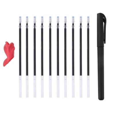 Picture of Erasable Fabric Marker Pen - Magic Joke Pen Mystical Invisible Ink Magic Disappear Pen Magic Prank Trick Funny Toys - Multicolor