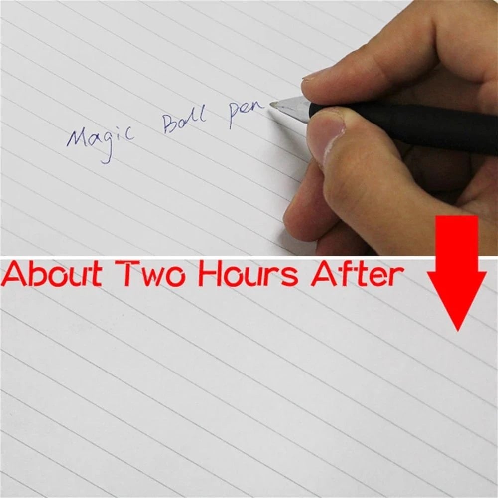 Picture of Erasable Fabric Marker Pen - Magic Joke Pen Mystical Invisible Ink Magic Disappear Pen Magic Prank Trick Funny Toys - Multicolor