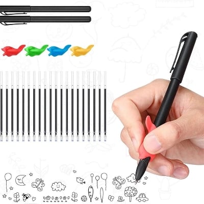 Picture of Erasable Fabric Marker Pen - Magic Joke Pen Mystical Invisible Ink Magic Disappear Pen Magic Prank Trick Funny Toys - Multicolor