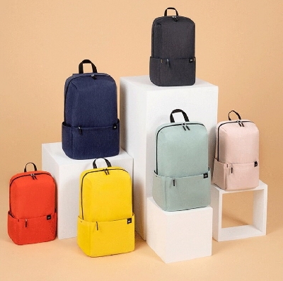 Picture of Versatile Mi Mini Backpack - Unisex Shoulder Bag for Sports and Leisure - Stylish Black - Multicolor