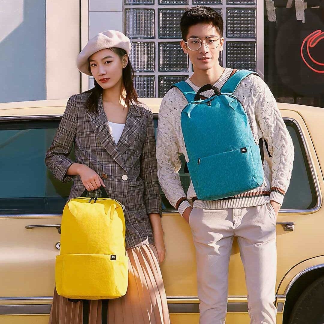 Picture of Versatile Mi Mini Backpack - Unisex Shoulder Bag for Sports and Leisure - Stylish Black - Multicolor