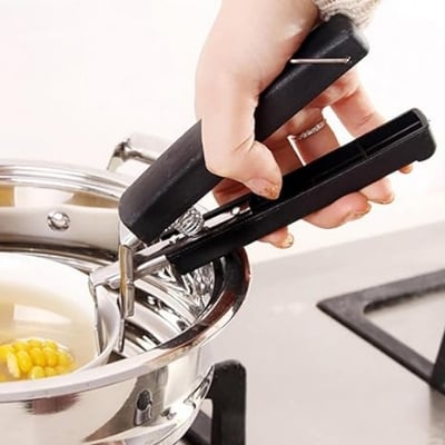 Picture of Stainless Steel Pot Clamp Plate Bowl Clip Gripper for Hot Dishes, Microwaves - Multicolor