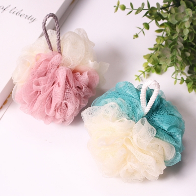 Picture of Experience the Difference of Natural Loofah for Soft and Healthy Skin - Body Brush Loofah Flower Bath Shower Washbowl Sponge - 1 PCS - Multicolor
