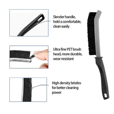 Picture of Bathroom and Kitchen Tiles, Multifunctional Window Brushes - Black