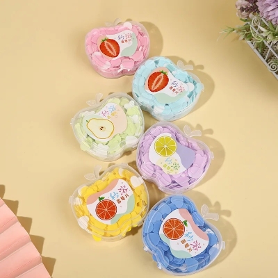 Picture of Portable Baby Skin Care Soap Sheets - Portable Hand Wash Sheets in Disposable Travel Box for Instant Skin Care Foaming Soaps - 