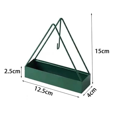 Picture of Summer Household Supplies: Creative Triangle Iron Mosquito Incense Holder - 1Pc - Multicolor