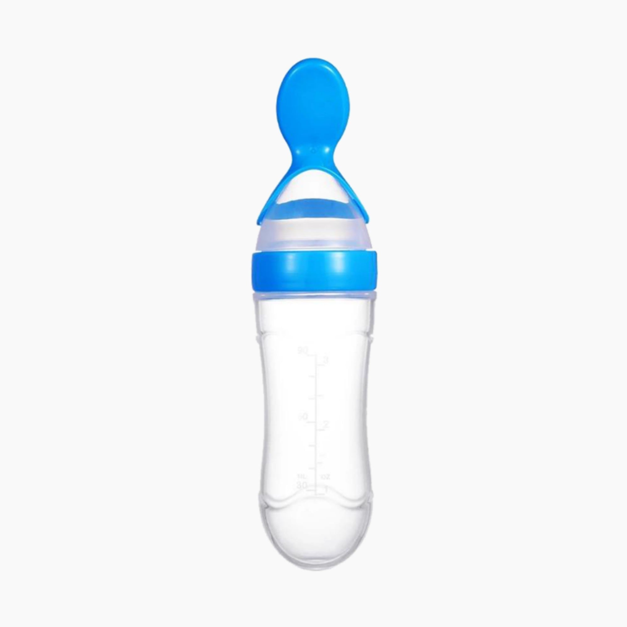 Picture of Convenient Baby Food Starter Pack: 3 Silicone Squeeze Spoons, Fruit Pacifier, Knee Pads Trio - Multicolor