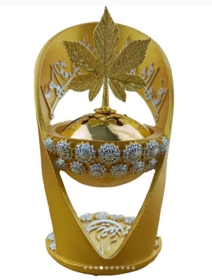 Picture of Luxurious Arabic calligraphy incense burner (Random colour) - Multicolor