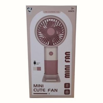 Picture of Mini Cute 3Gear Rechargeable Fan (Random) - Multicolor