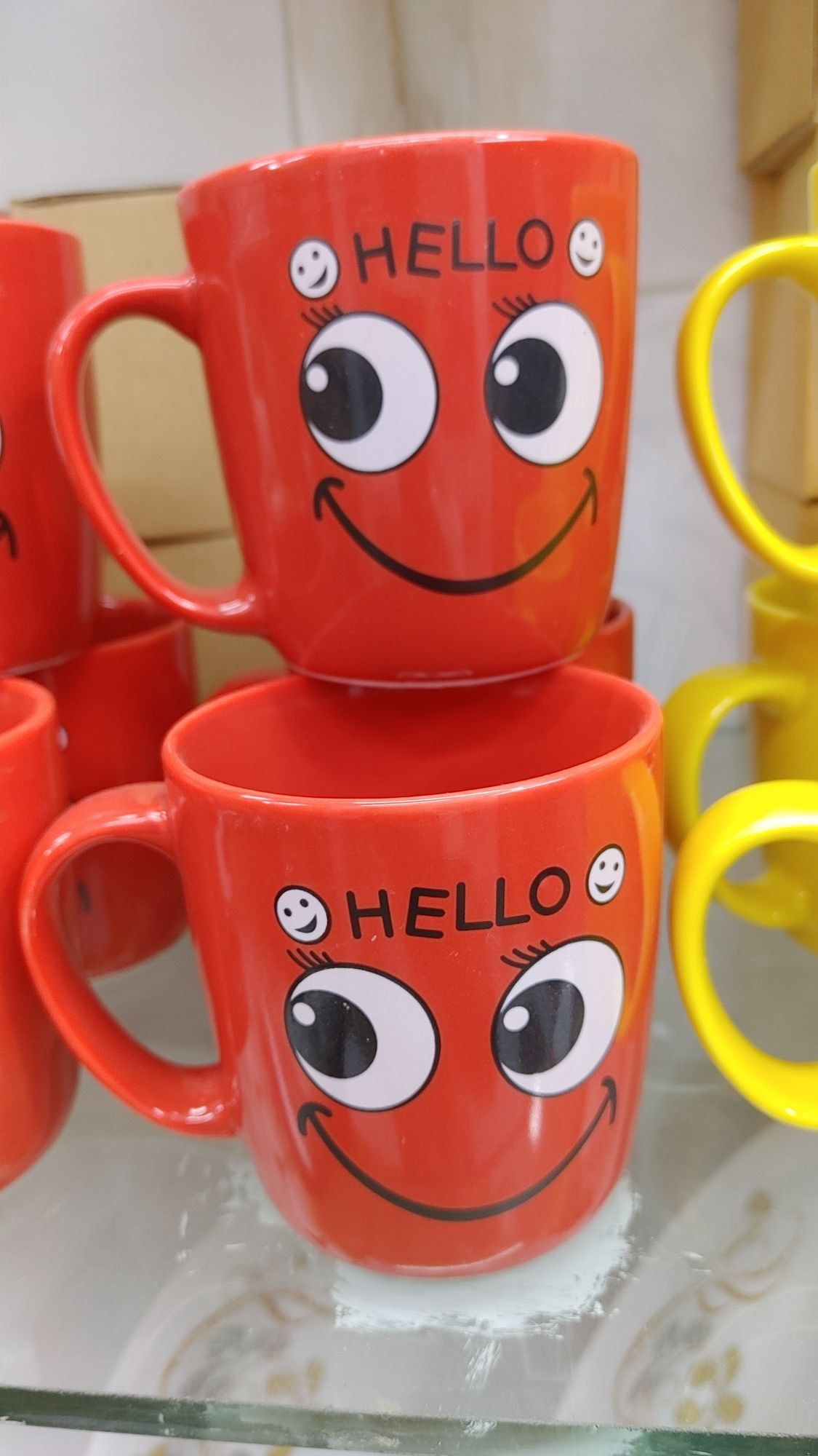 Picture of 1Pcs Ceramic Mug Cup 1 PCS -Exclusive Best Gift for any Celebrated - Yellow