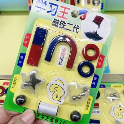 Picture of 10psc Special Learning Magnets Set for Science Experiments - Multicolor