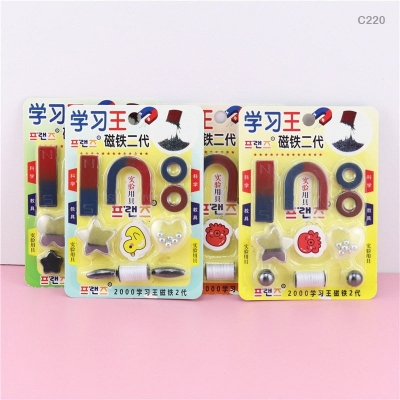 Picture of 10psc Special Learning Magnets Set for Science Experiments - Multicolor