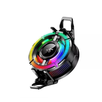 Picture of Memo CX15 Magnetic Phone Cooler Portable Semiconductor RGB Gaming Cooler for iPhone Android Mobile Phone Fast Cooling Magnetic