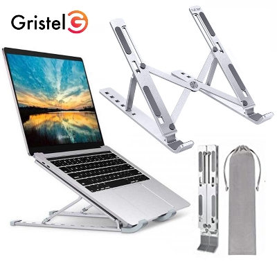 Picture of Laptop Stand Aluminum Alloy Adjustable Multi-angle Laptop Stand 10-17 inch Tab  Notebook laptop stand