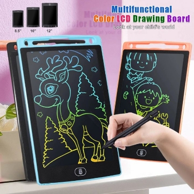 Picture of 8.5" LCD Writing Tablet Drawing Pad, Erasable E-writer, Office Writing Board, Digital Drawing Pad, Doodle Board -Black