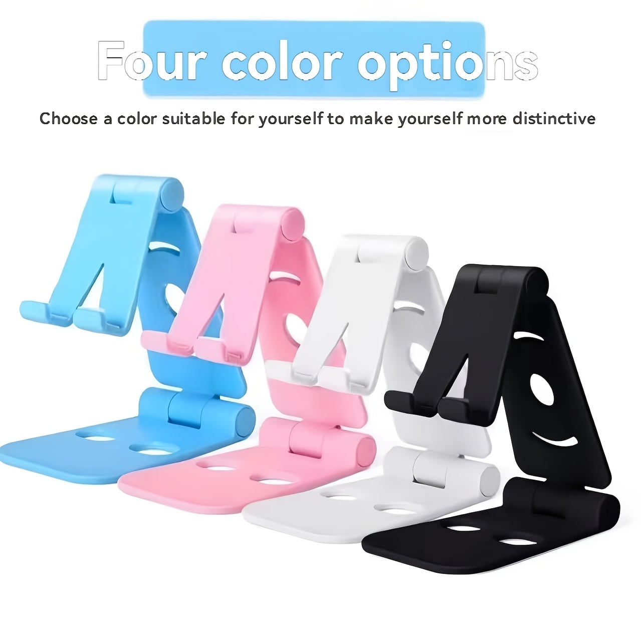 Picture of 301 Mobile Stand Desktop Small Size Mobile Phone Bracket, Folding Lazy Phone Holder Stand