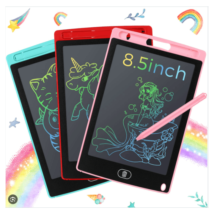 Picture of Kids 8.5 Inch Digital Lcd Writing Drawing Board Tablet - Black