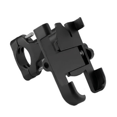 Picture of Metal Bike Mobile Holder For mobile phone bracket motorcycle bicycle takeaway rider -Black Easy to Use and Maintain C1-( 03-H1-Stand)
