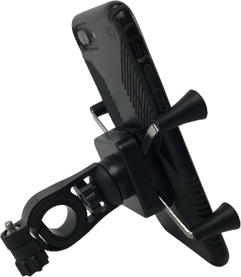 Picture of Universal Bike & Bicycle Mobile Phone Mount Holder,  Bicycle Phone Holder - Black