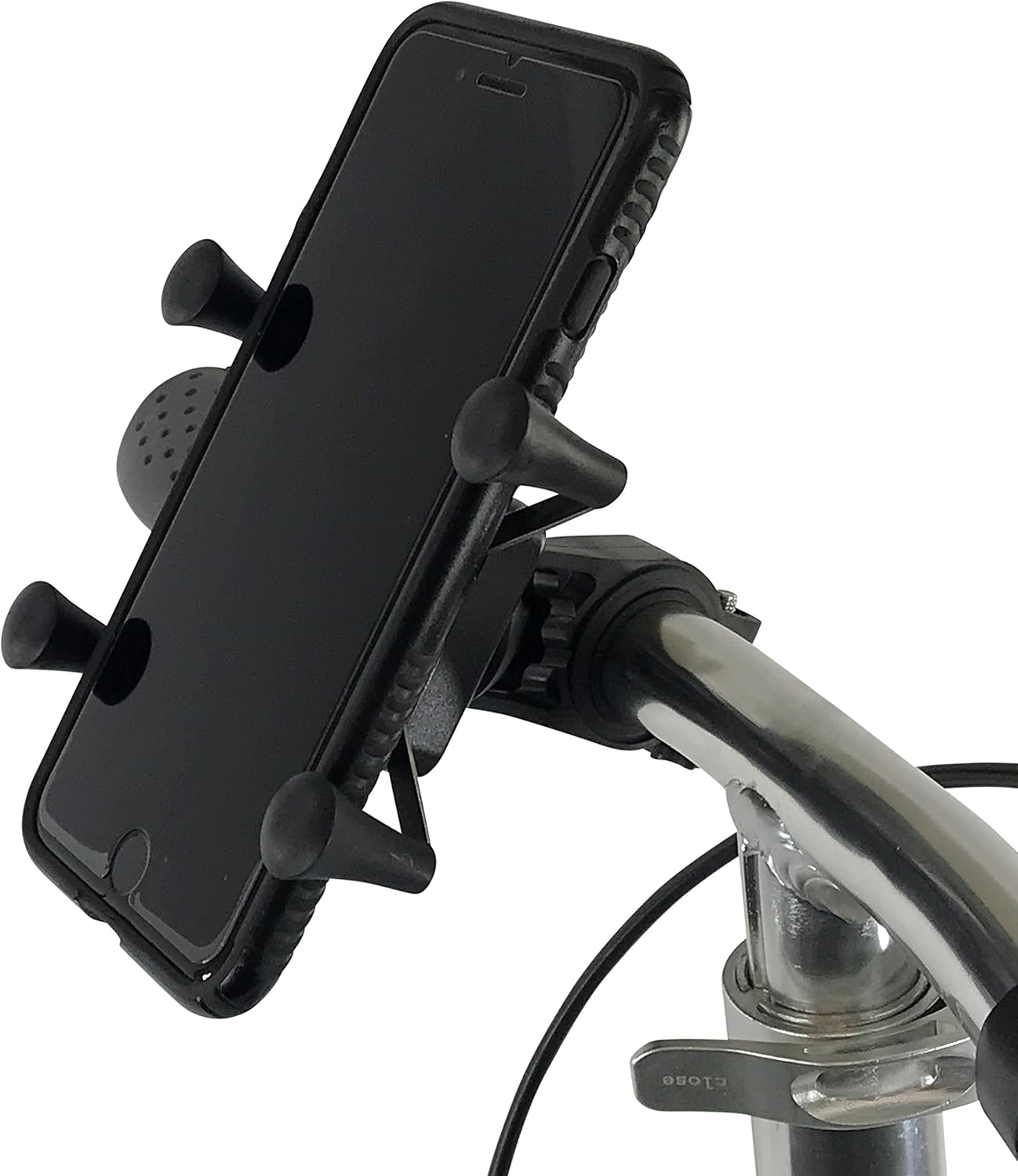 Picture of Universal Bike & Bicycle Mobile Phone Mount Holder,  Bicycle Phone Holder - Black