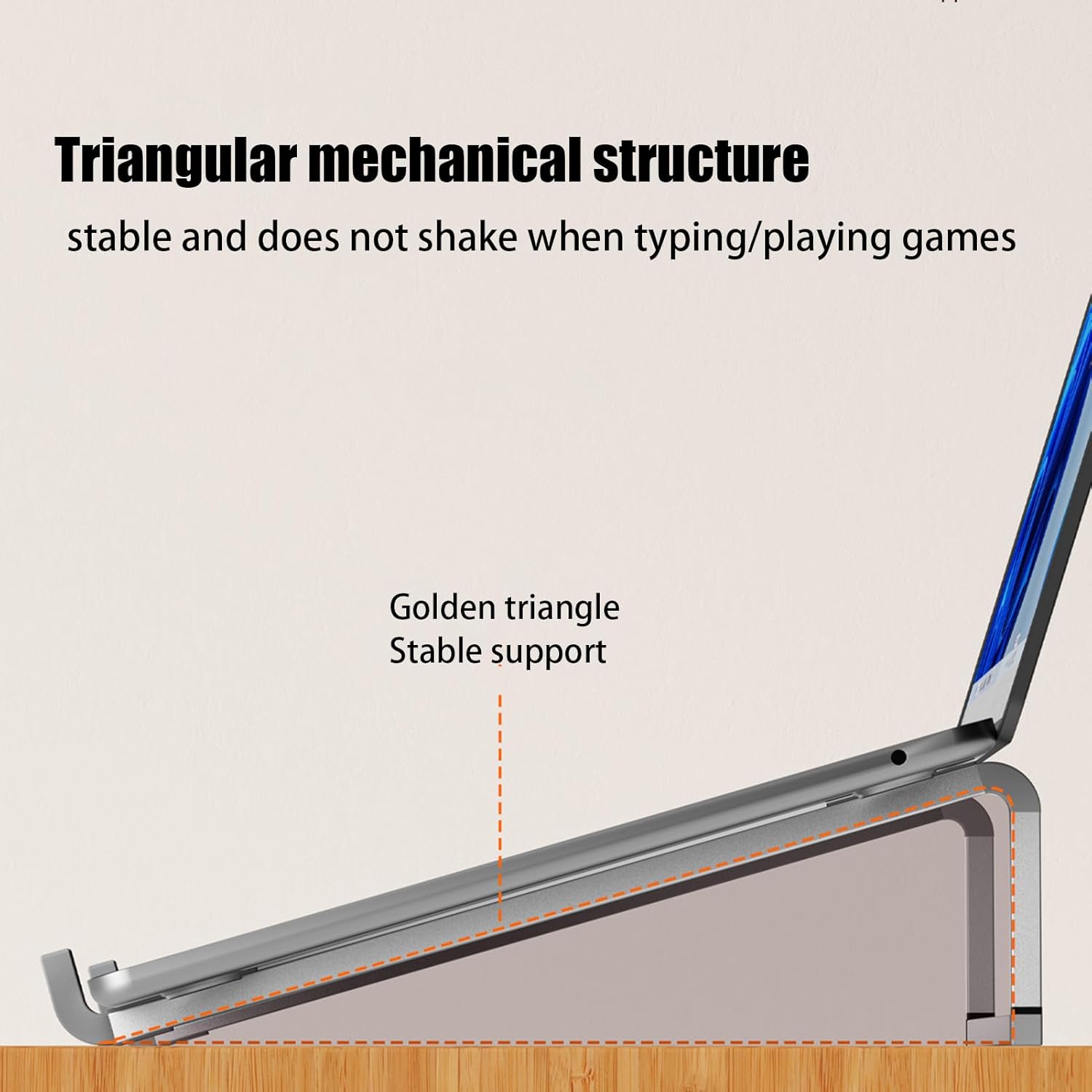 Picture of V3.3 Laptop Stand For Macbook & Laptop Folding Adjustable Aluminum Allay Laptop Tablet Stand Notebook Tablelaptop Holder Heat Dissipation