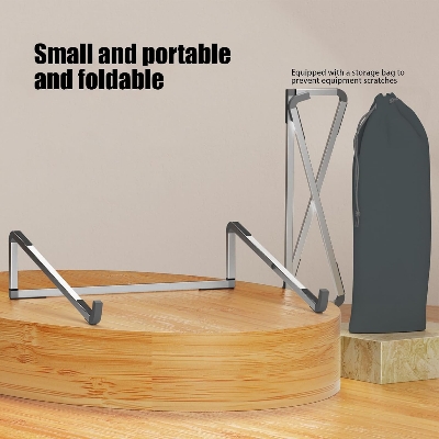 Picture of Slim Adjustable Laptop Stand – Portable & Ergonomic Desk Design