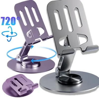 Picture of Multifunctional Full Metal Desktop Bracket Holder – Adjustable Mobile Stand for 4-12 Inch Phones - Multicolor