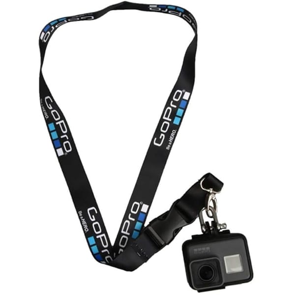Picture of Action Camera Neck Strap Lanyard for GoPro All Models - Safety Hanging Rope (গোপ্রো নেক স্ট্র্যাপ) - Black