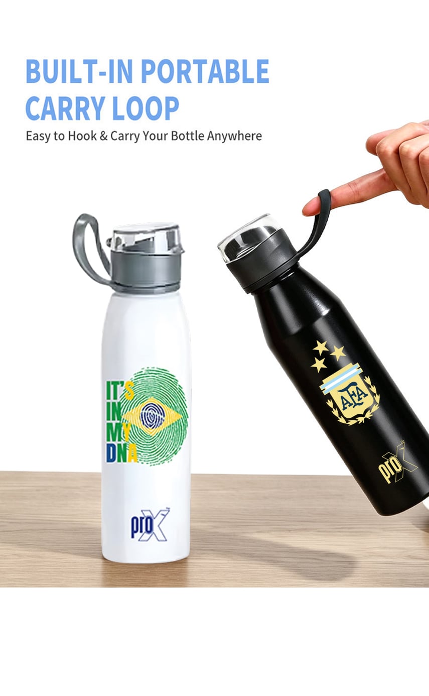 Picture of 500ml World Cup Edition Single Layer SS Non-Thermal Water Bottle -Argentina