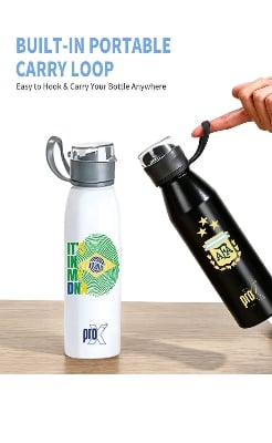 Picture of 500ml World Cup Edition Single Layer SS Non-Thermal Water Bottle -Argentina