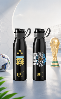Picture of 500ml World Cup Edition Single Layer SS Non-Thermal Water Bottle -Argentina