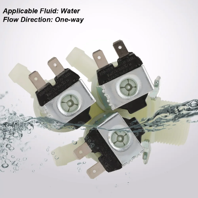 washing machine water inlet valve, water inlet valve, washing macheine.Solenoid Valve. three-way 220V AC