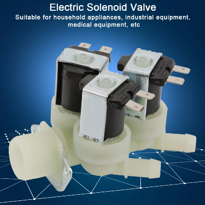 washing machine water inlet valve, water inlet valve, washing macheine.Solenoid Valve. three-way 220V AC