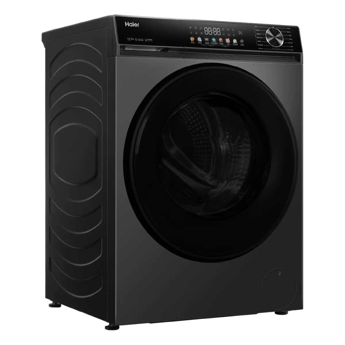 Picture of Haier 12+7 KG Washer & Dryer Combo Front Loading Washing Machine (HWD120-BP12357S8)