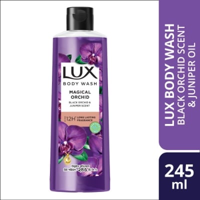 Picture of Lux Body Wash Black Orchid Scent & Juniper Oil 245ml 