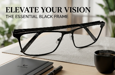 Picture of Adults Frames Metal  Spring Hinge Matt Black
