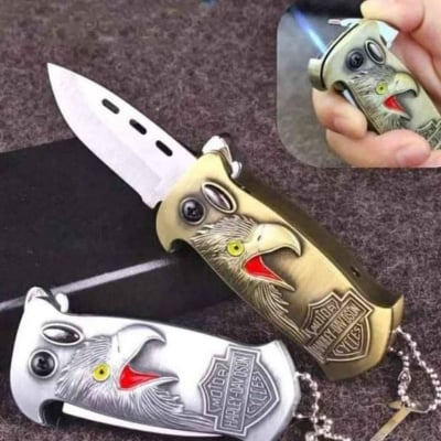 Picture of premium switch gear lighter. - Gold