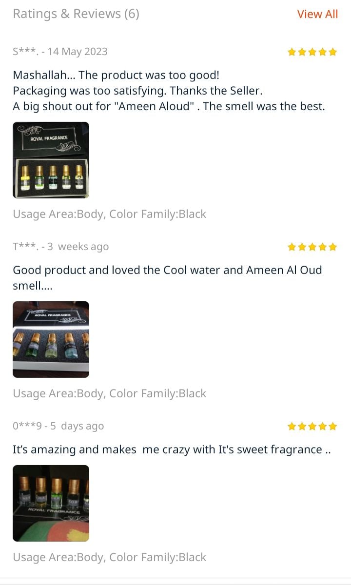 Picture of Perfume Oils-Multicolor