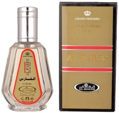 Picture of ATTAR Perfume -Al-Rehab Al Fares FOR MAN - 50 ML - Ator |-White