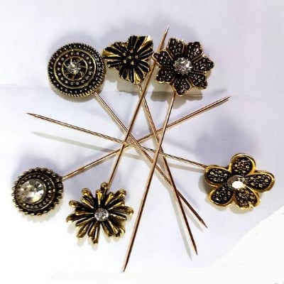 Picture of 10 PCS Hijab Pin for Women ( GOLDEN ) |-Gold