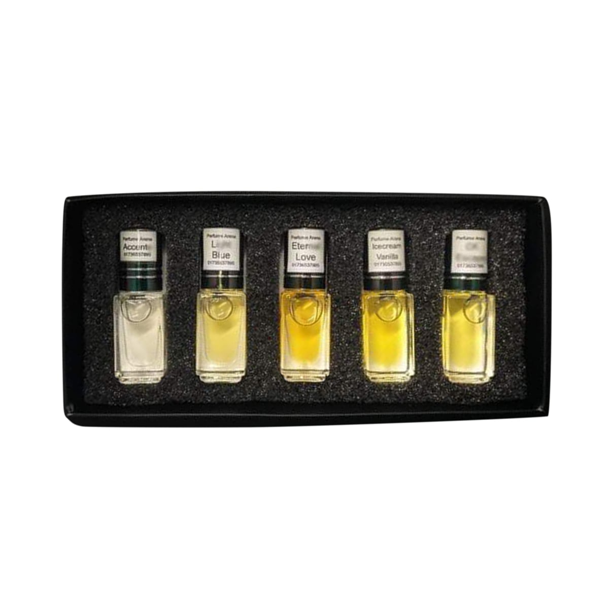 Picture of Elevate Your Fragrance Collection with a Gift Box of 6 Perfumes Based on Attar - The Perfect Gift for Her-Multicolor