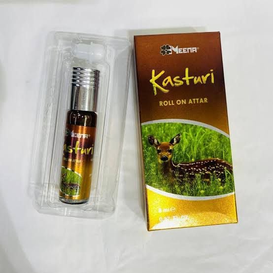 Picture of Brown Concentrated Perfume Oil Meena Kasturi Roll On Attar