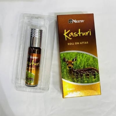 Picture of Brown Concentrated Perfume Oil Meena Kasturi Roll On Attar