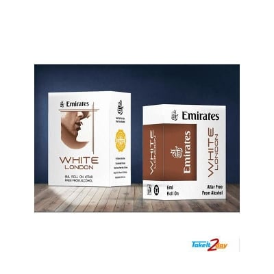Picture of Emirates  White London 6ml Perfumes..Use for men-White