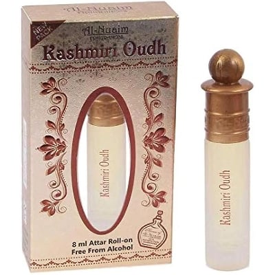Picture of Kashmiri Oudh attar by Al Nuaim top class fragrance long lasting 6ml - Ator-Maroon