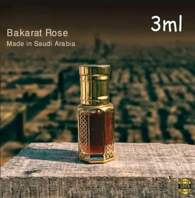 Picture of Bakarat Rose -Made in Saudi Arabia -Premium Moder Arabian Attar | 3ML | -Gold