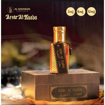 Picture of Attar Al Kaaba By Al Haaramain -Made in Saudi Arabia- Premium Arabian Attar - 3ml | 6ml | 12ml |-Brown