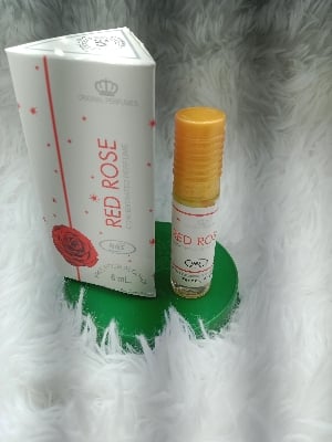 Picture of RED ROSE ATTAR 6ml By (Al-Rezaul) for Men | -Red